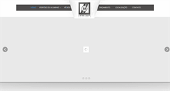 Desktop Screenshot of masteraluminio.com.br